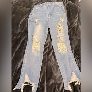 Distressed Jeans